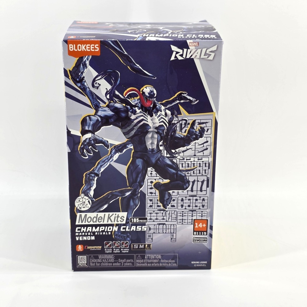 Blokees Marvel Rivals Champion Class Large Model Kit Figure 1 12 Venom #81119